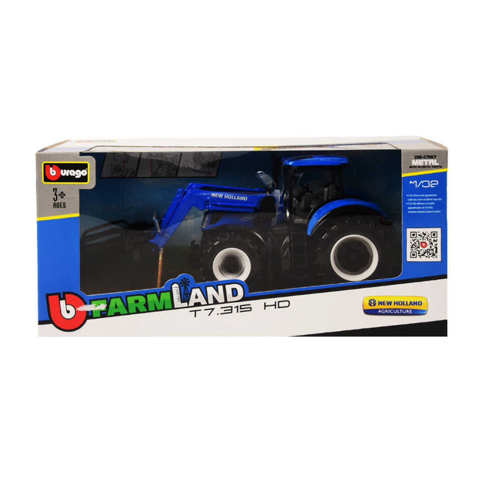 44080 BB 132 BLUE TRACKTER W-LOADER