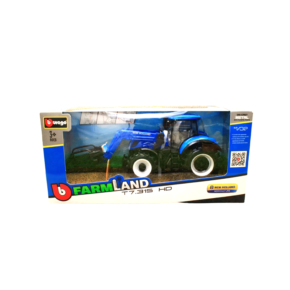 44080 BB 132 BLUE TRACKTER W-LOADER
