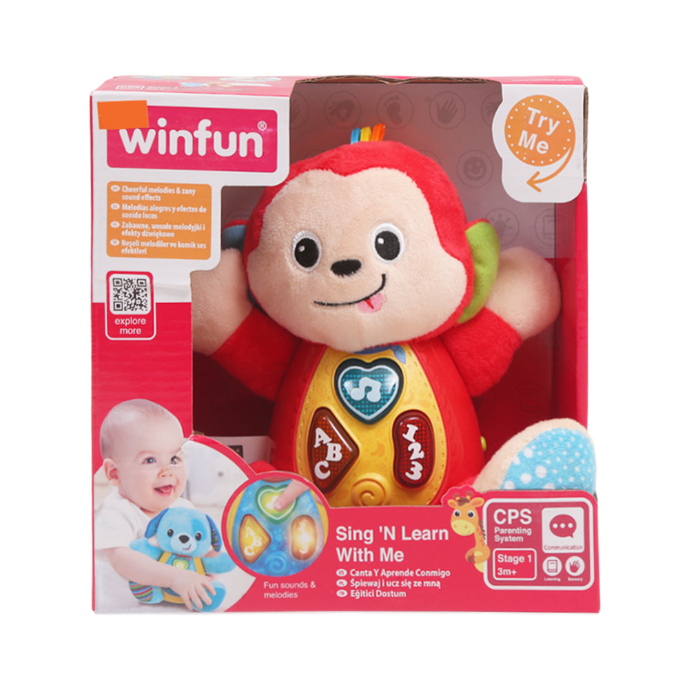 0275 WIN FUN SING N LEARN MONKEY