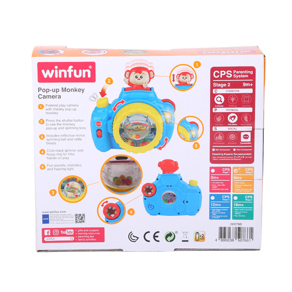0766 WF POP UP MONKEY CAMERA