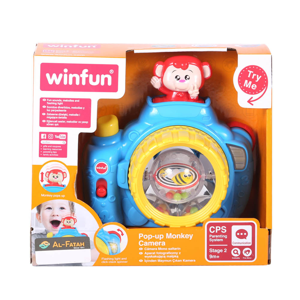 0766 WF POP UP MONKEY CAMERA