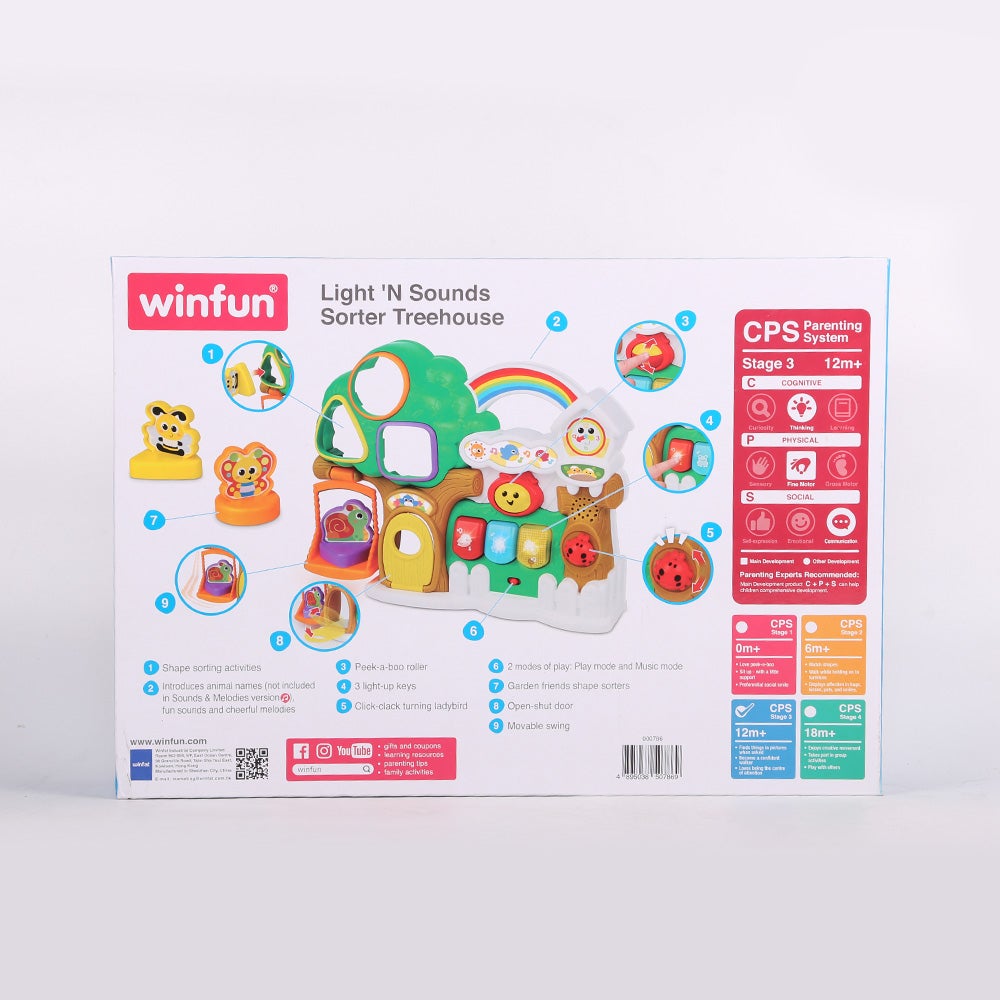 0786 WINFUN SORTER TREE HOUSE