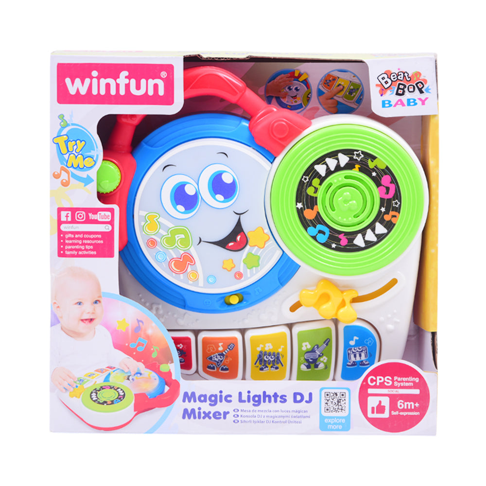 1801 WIN FUN MAGIC LIGHT DJ MIXER