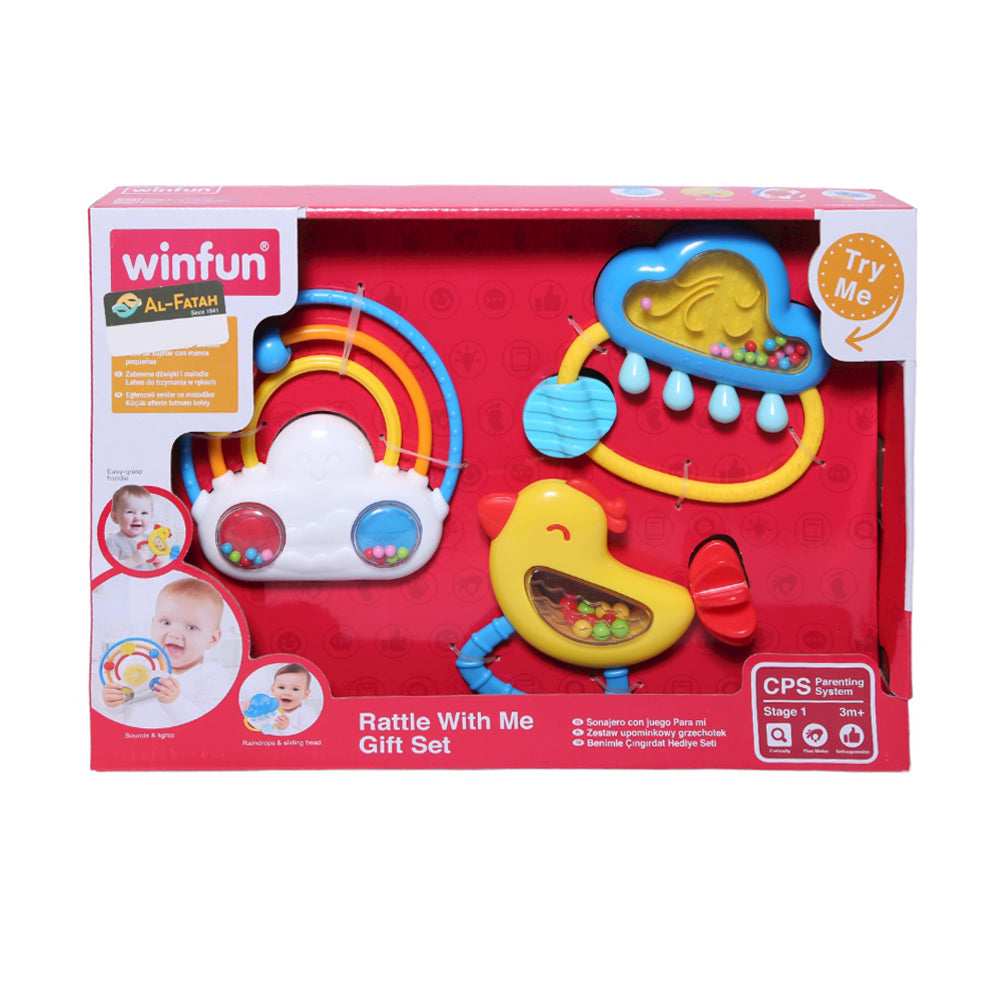 3030 WINFUN RATTLE WITH ME GIFT SET (+3 M) A.I