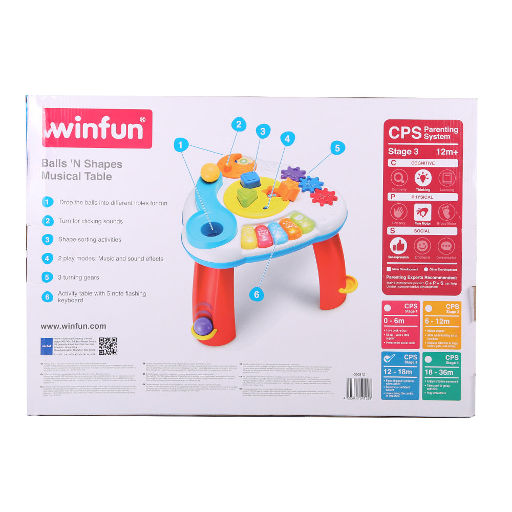 0812 WINFUN MUSICAL TABLE BASIC