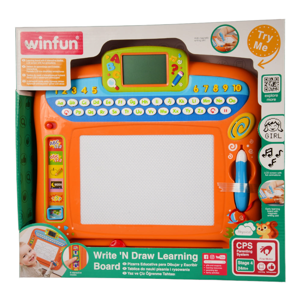 2258 WIN FUN LEARNING DRAW BOARD BASIC – Al-Fatah