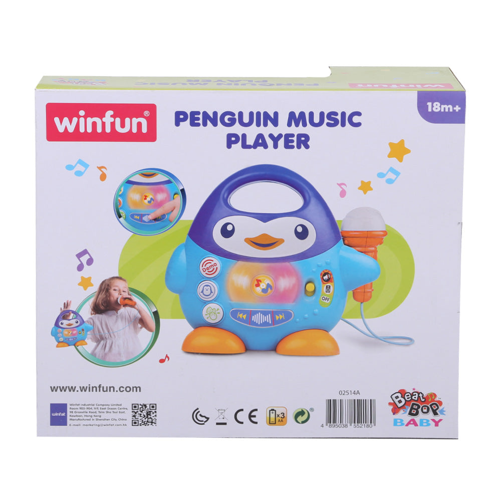 2514 WINFUN PEGUIN MUSIC PLAYER