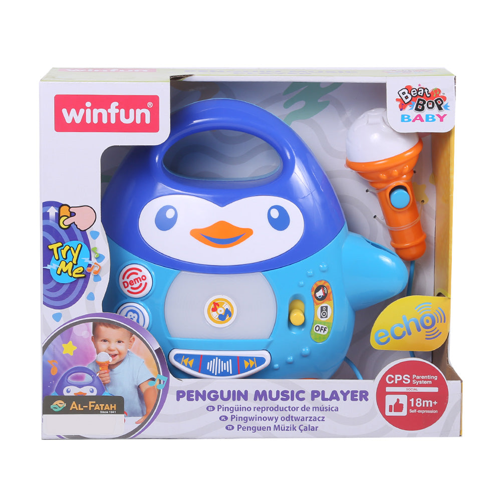 2514 WINFUN PEGUIN MUSIC PLAYER