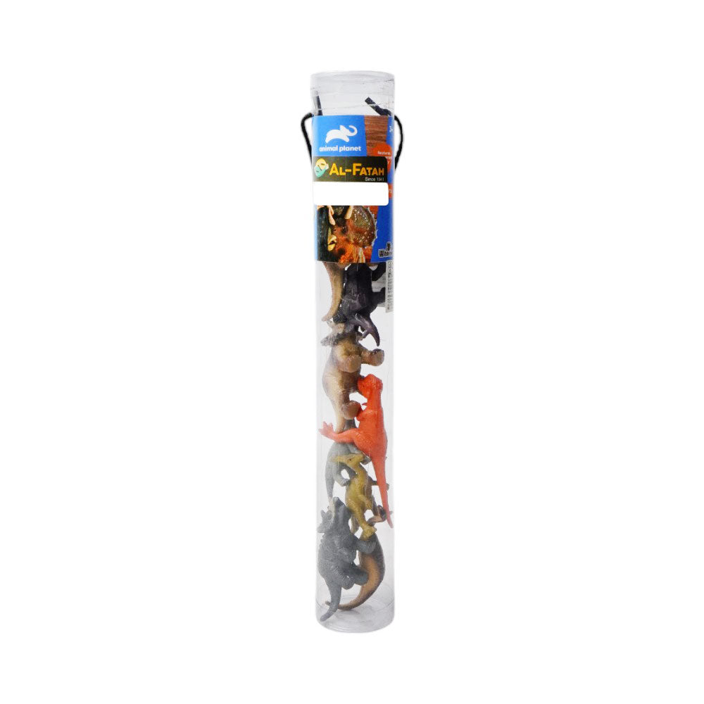 8 PCS DINOSAURS IN TUBE D6309