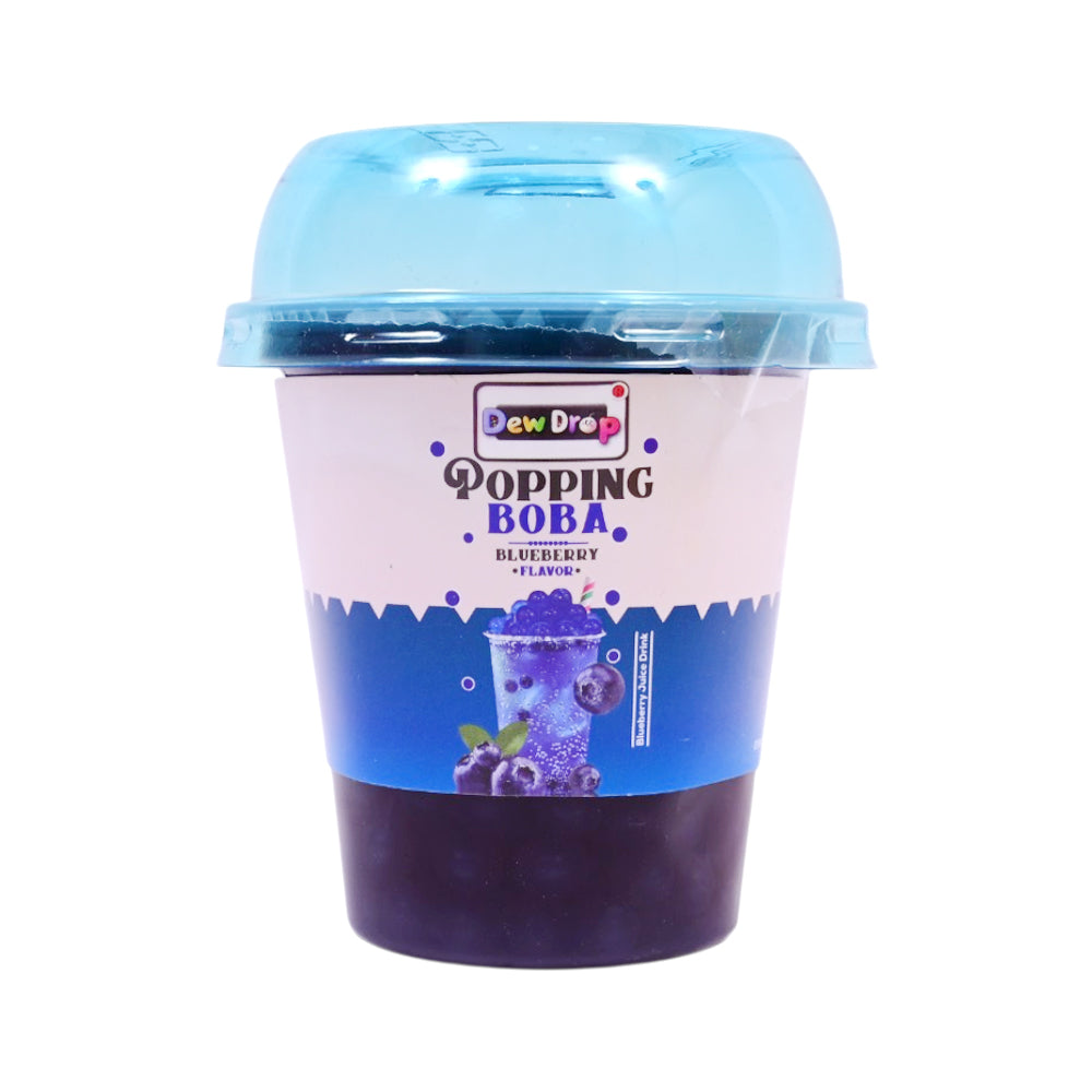 DEWDROP POOPING BOBA BLUEBERRY FLAVOUR DRINKS 230ML