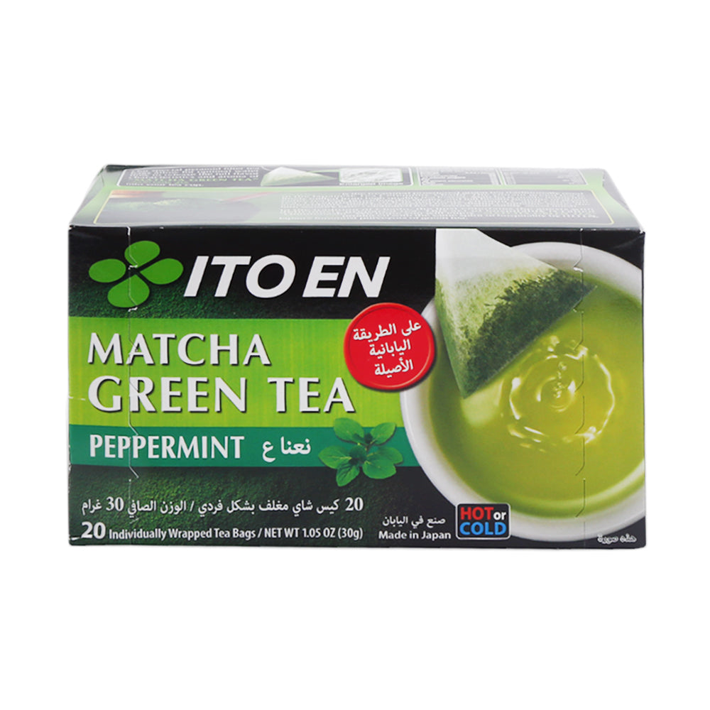 MATCHA GREEN TEA PEPPERMINT 20PCS 30GM
