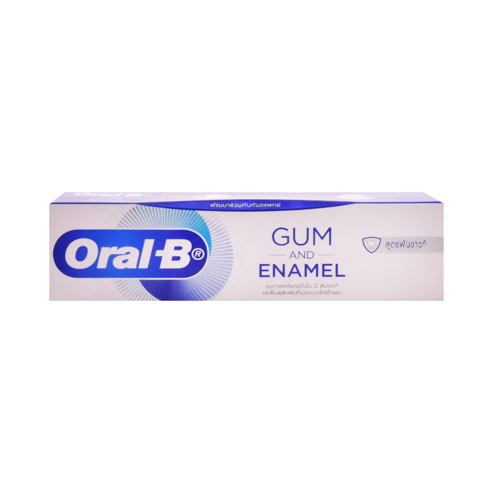 ORAL-B TOOTHPASTE GUM & ENAMEL TEETH WHITENING 90G