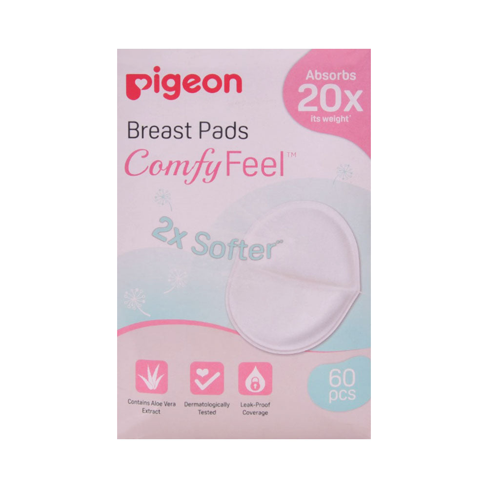 PIGEON BREAST PADS 2X SOFTER 60 PCS