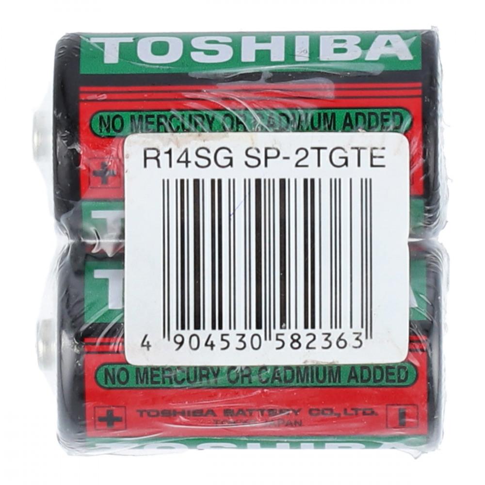 TOSHIBA CELLS C SIZE 2P 1.5V PACK