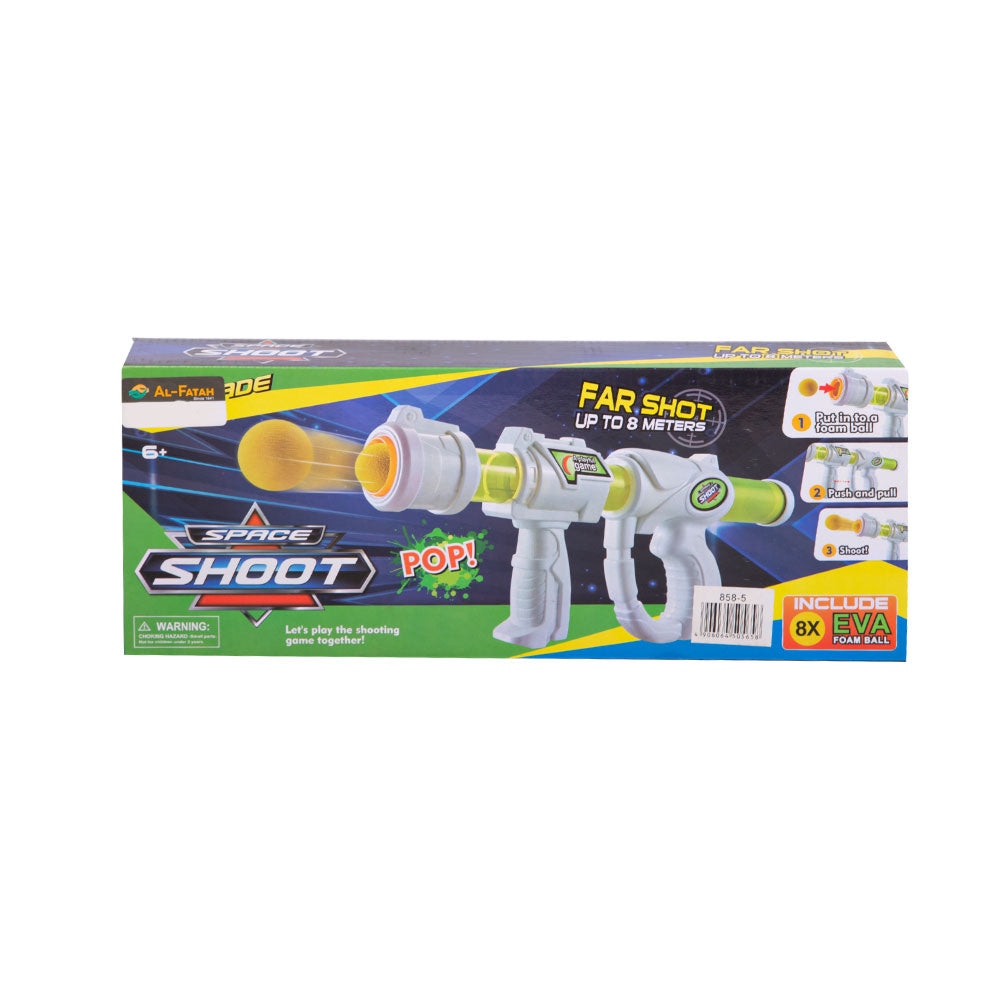 858-5 Space Shoot Ball Gun (6+ Year) D