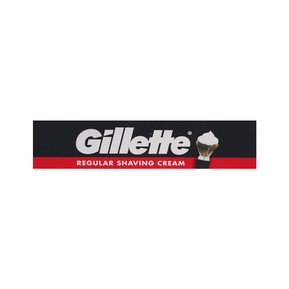 GILLETTE REGULAR SHAVING CREAM 70 GM