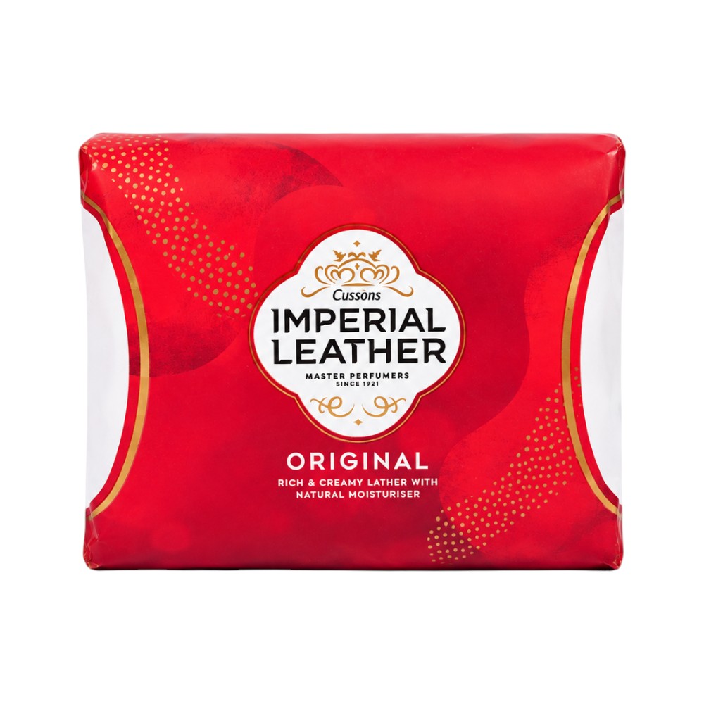 IMPERIAL LEATHER SOAP ORIGINAL 4 PACK 100 GM
