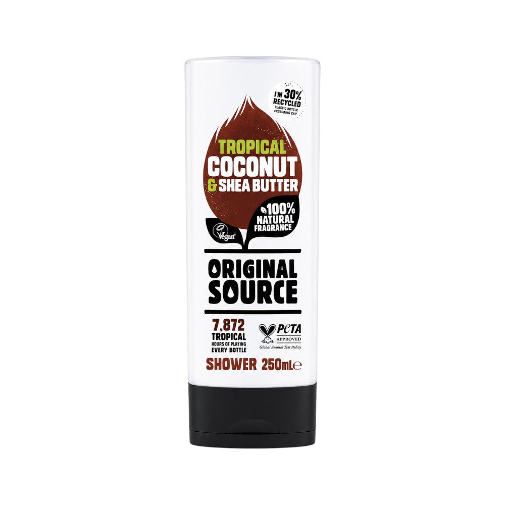 ORIGINAL SOURCE SHOWER GEL TROP COCONUT & SEA BUTTER 250 ML
