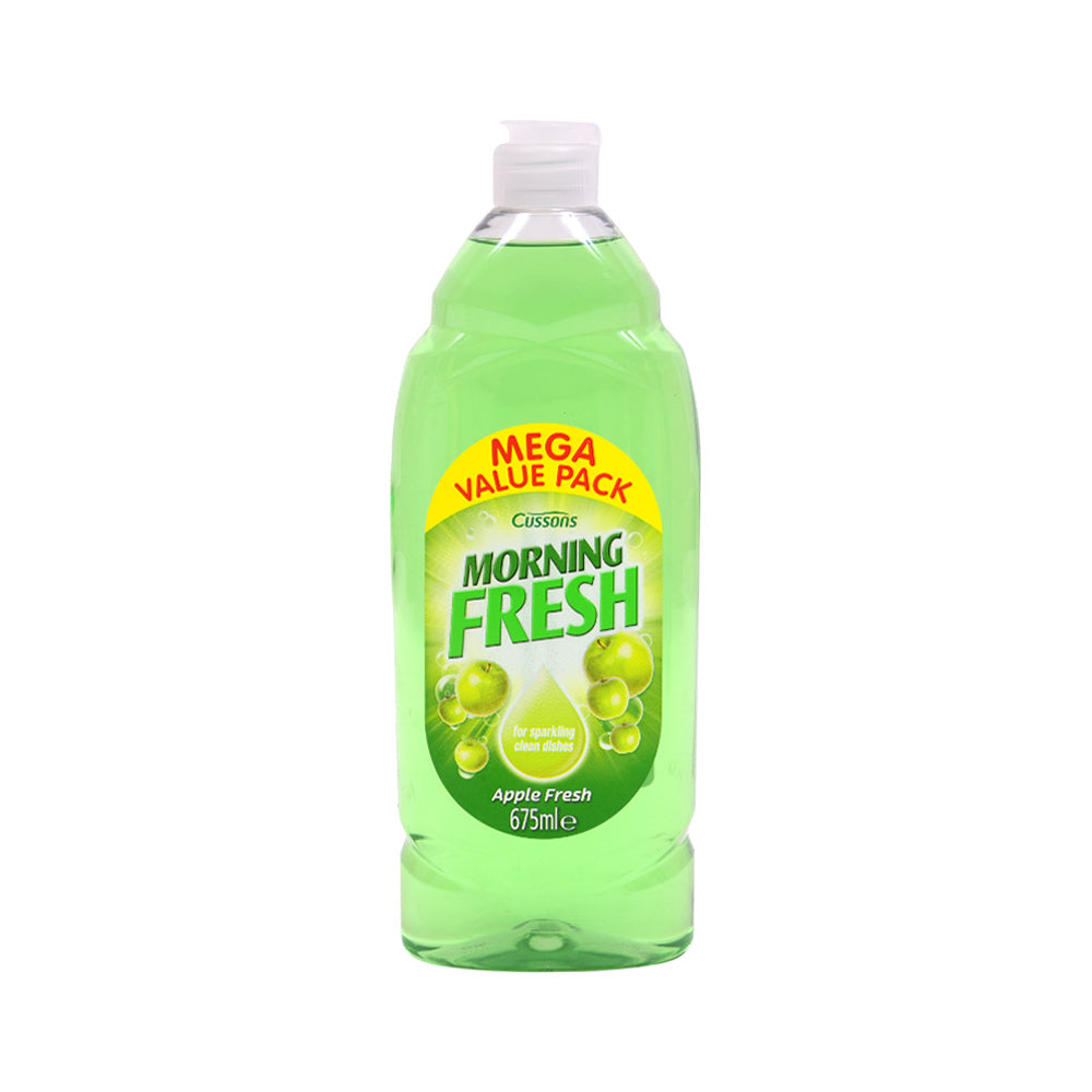 CUSSONS MORNING FRESH DISH WASH LIQUID APPLE FRESH 675ML