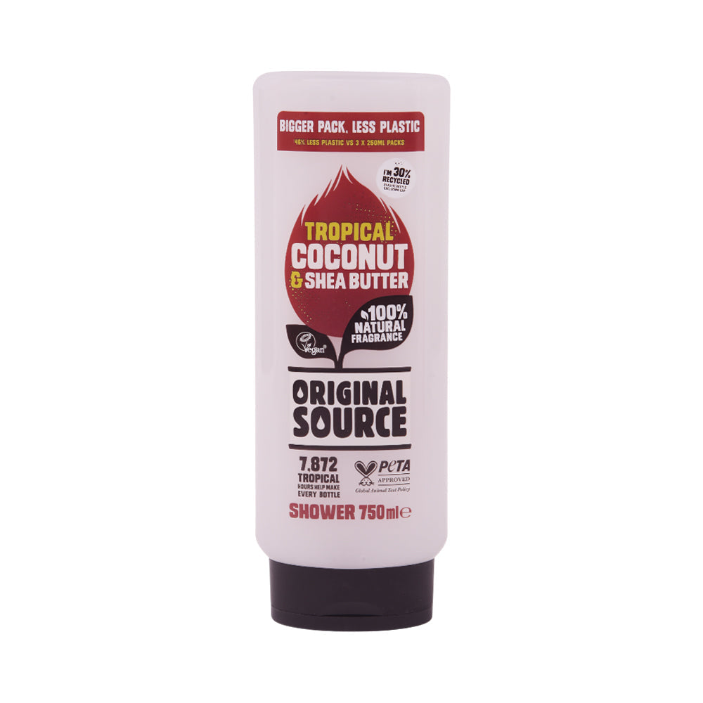 ORIGINAL SOURCE SHOWER GEL TROPICAL COCO & SHEA 750 ML
