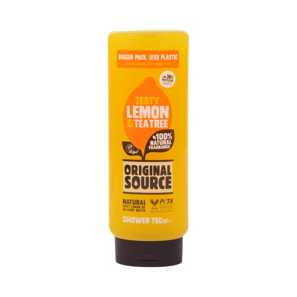 ORIGINAL SOURCE SHOWER GEL ZESTY LEMON & TEA TREE 750 ML