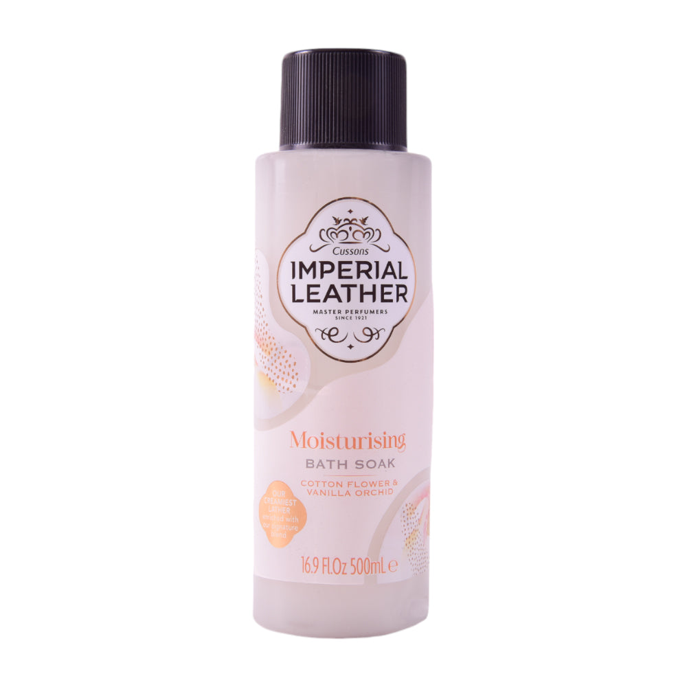 CUSSONS IMPERIAL LEATHER BATH SOAK COTTON AND VANILLA  500 M