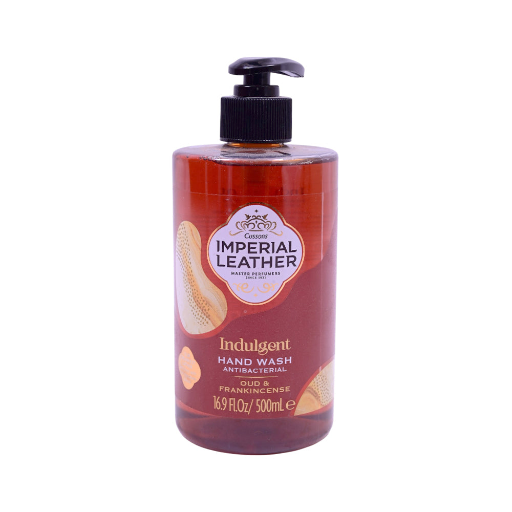 IMPERIAL LEATHER INDULGENT HAND WASH OUD & FRANKINCENSE 500