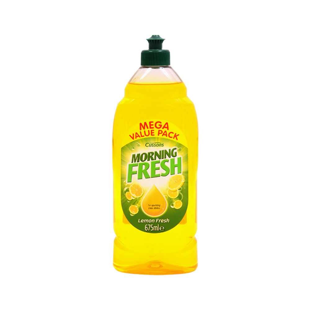 CUSSONS MORNING FRESH DISH WASH LIQUID LEMON FRESH 675ML