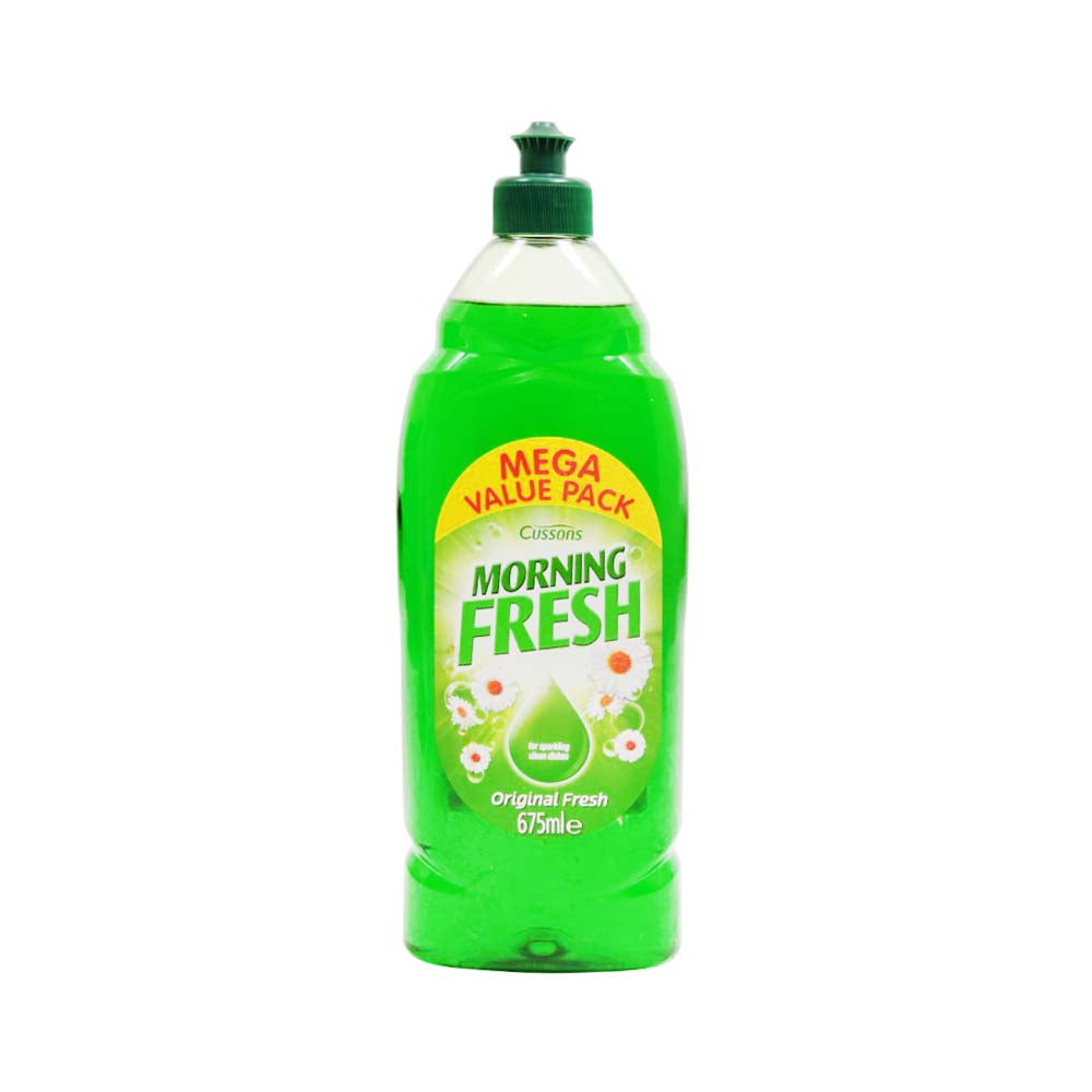 CUSSONS MORINNG FRESH DISH WASH LIQUID ORIGINAL FRESH 675ML