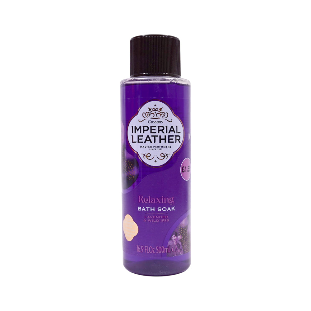 IMPERIAL LEATHER BATH SOAK RELAXING LAVENDER & WILD IRIS 500