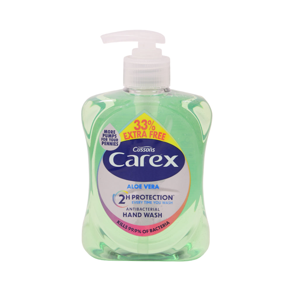 CAREX HAND WASH ALOE VERA 333ML
