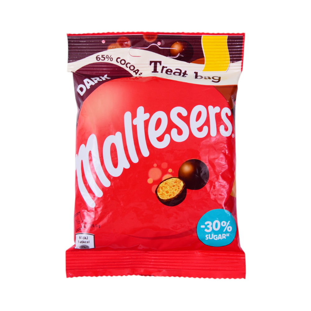 MALTESERS CHOCOLATE BALL 65% COCOA DARK POUCH 68 GM