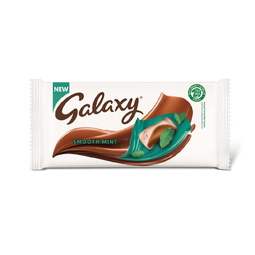 GALAXY CHOCOLATE BAR SMOOTH MINT 110 GM