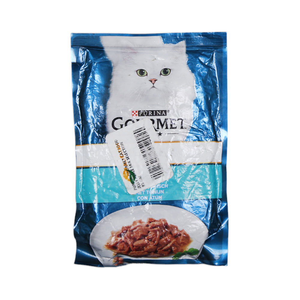 PURINA GOURMET CAT FOOD JELLY PERLE MIX SELECTION 85 GM
