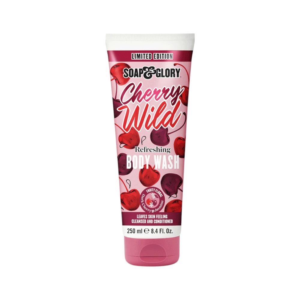 SOAP & GLORY CHERRY WILD REFRESHING BODY WASH 250 ML