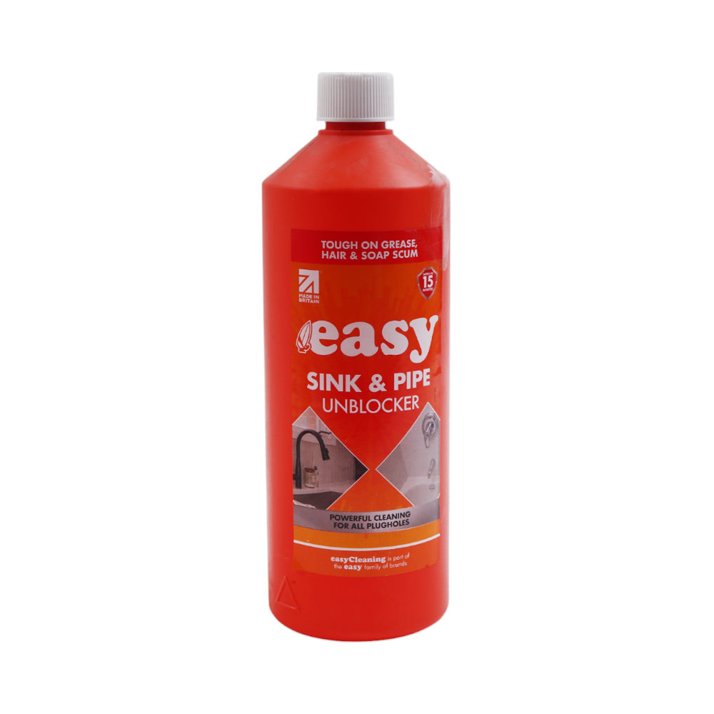 EASY CLEANING SINK & PIPE UNBLOCKER 1 LTR