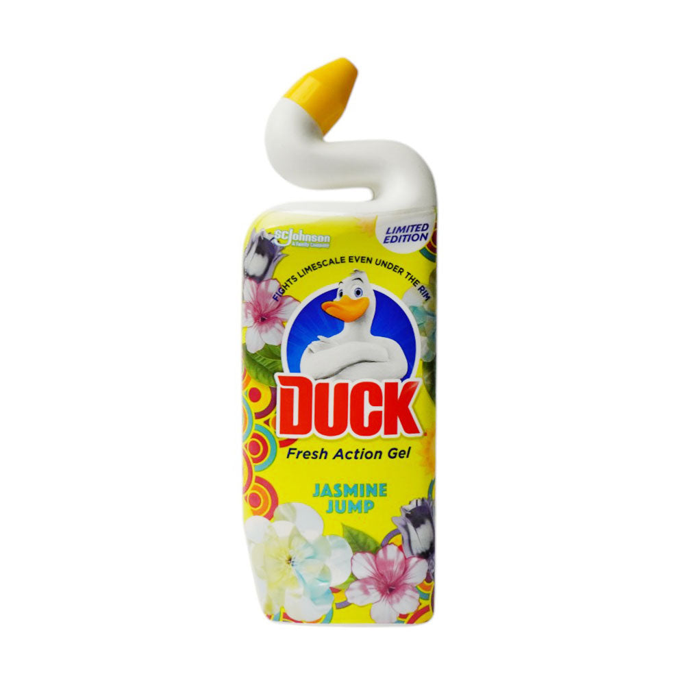 DUCK TOILET CLEANER DEEP ACTION GEL JASMINE JUMP 750 ML