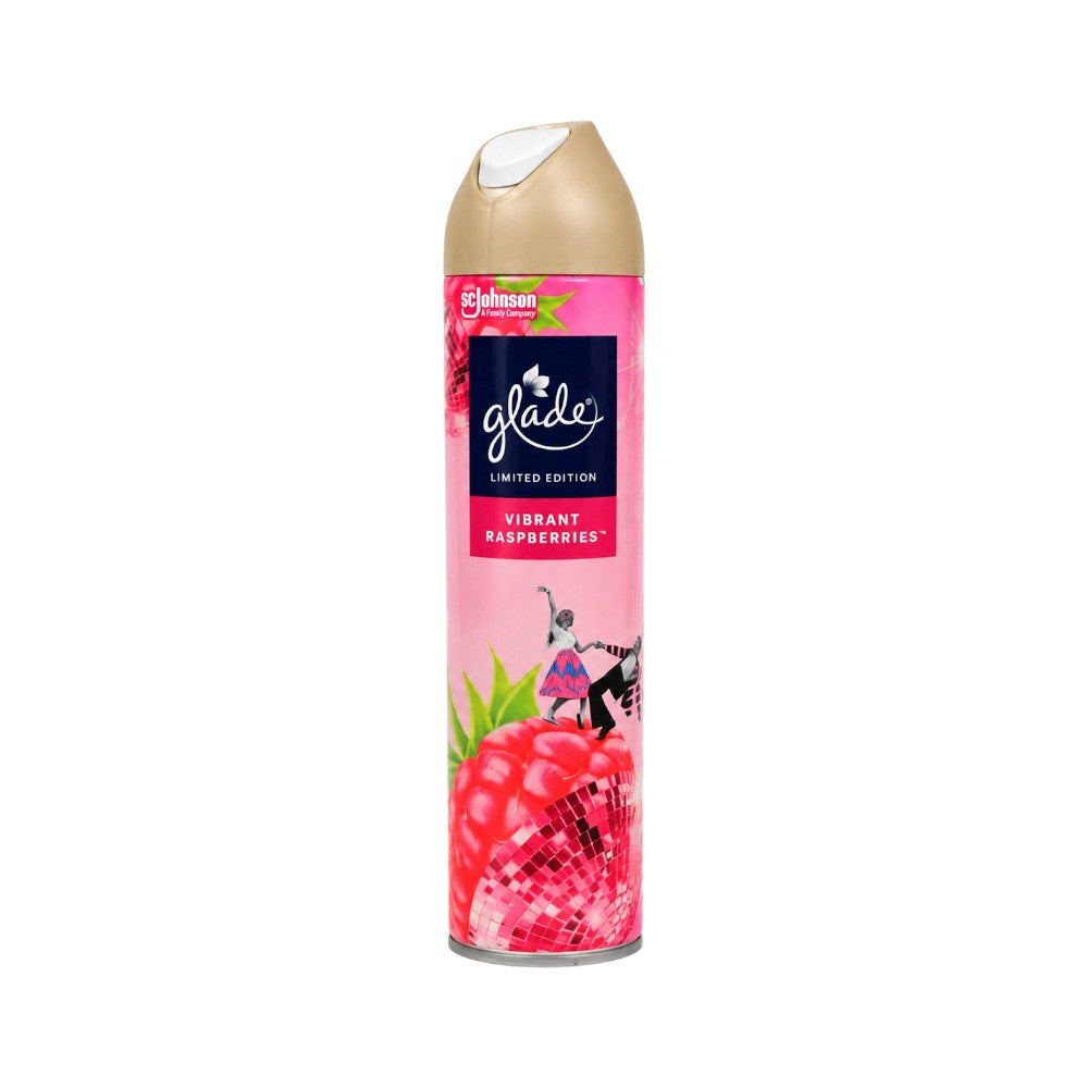 GLADE AIR FRESHNR VIBRANT RASPBERRIES 300 ML