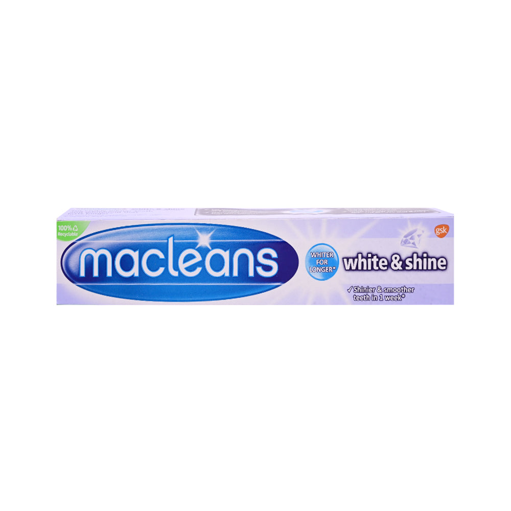 MACLEANS TOOTHPASTE WHITE & SHINE 100 ML