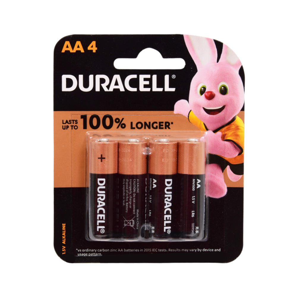 DURACELL COPPER BLACK BLISTER AA 4PCS PACK 1.5V