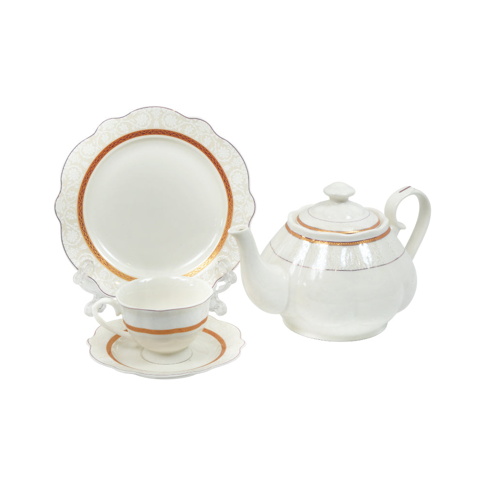 TEA SET 24PC ROYAL BISTRO IR QRD25054-11