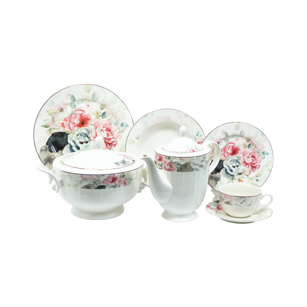 DINNER SET 61PC ROYAL BISTRO IR QRD25051-1