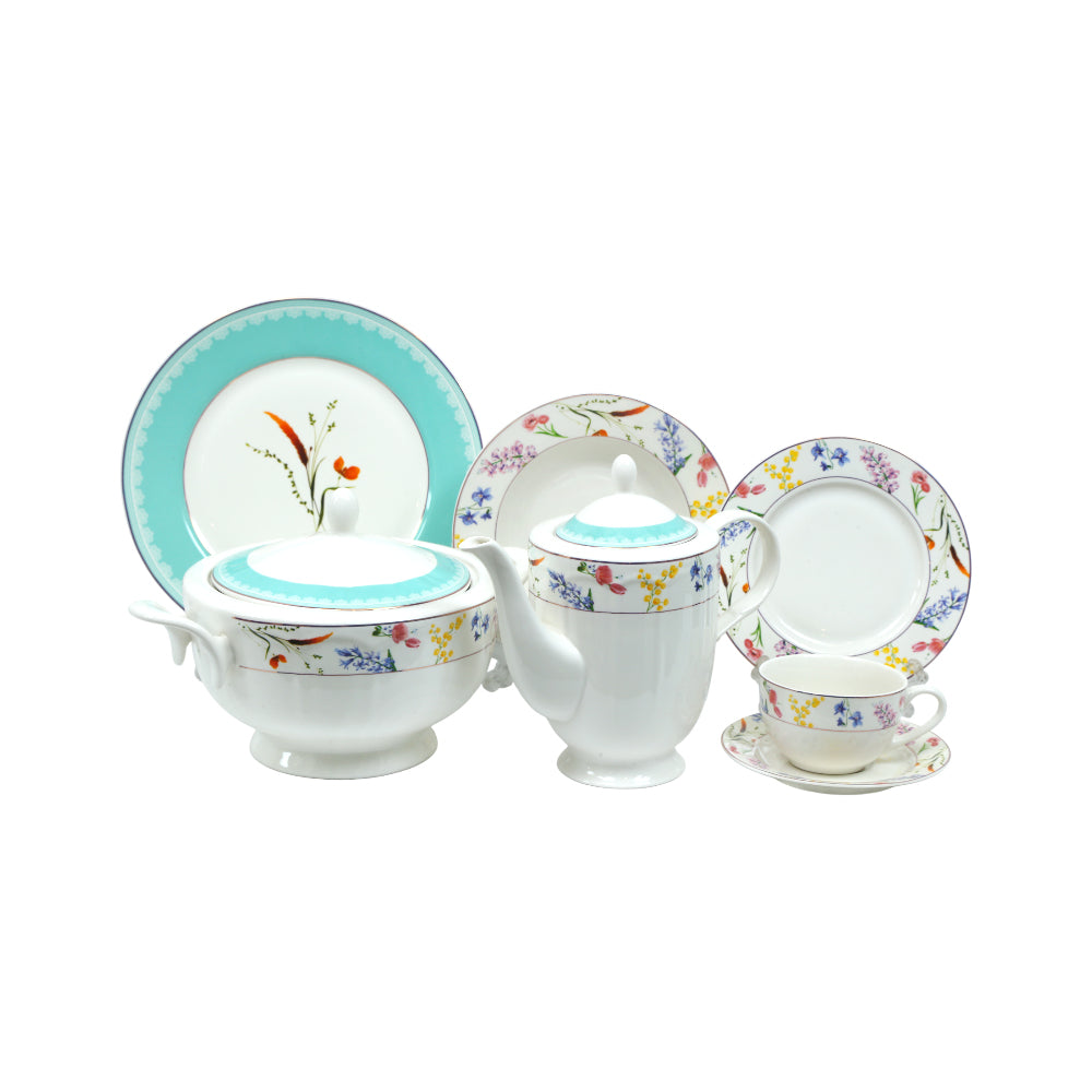 DINNER SET 61PC ROYAL BISTRO IR QRD25051-3