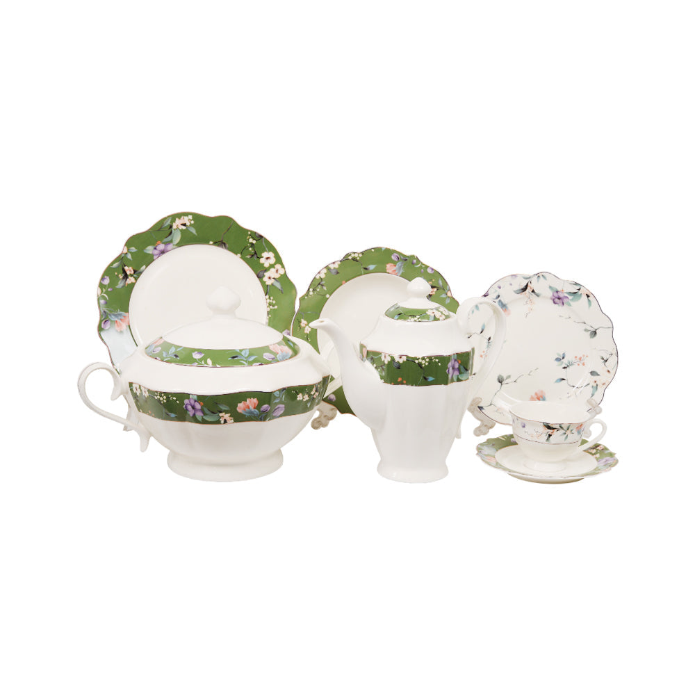 DINNER SET 61PC ROYAL BISTRO IR QRD25052-6