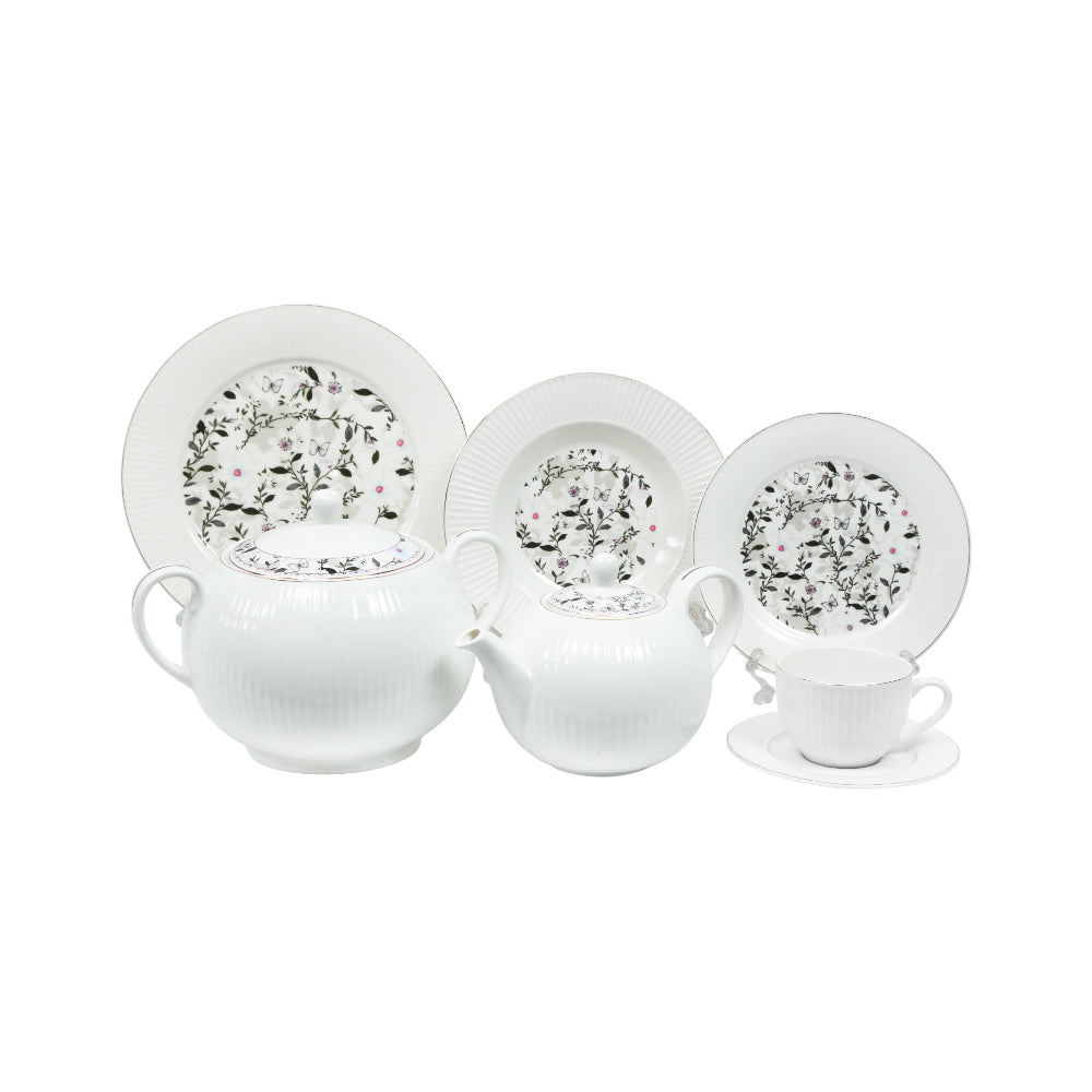 DINNER SET 61PC ROYAL BISTRO IR QRD25053-7