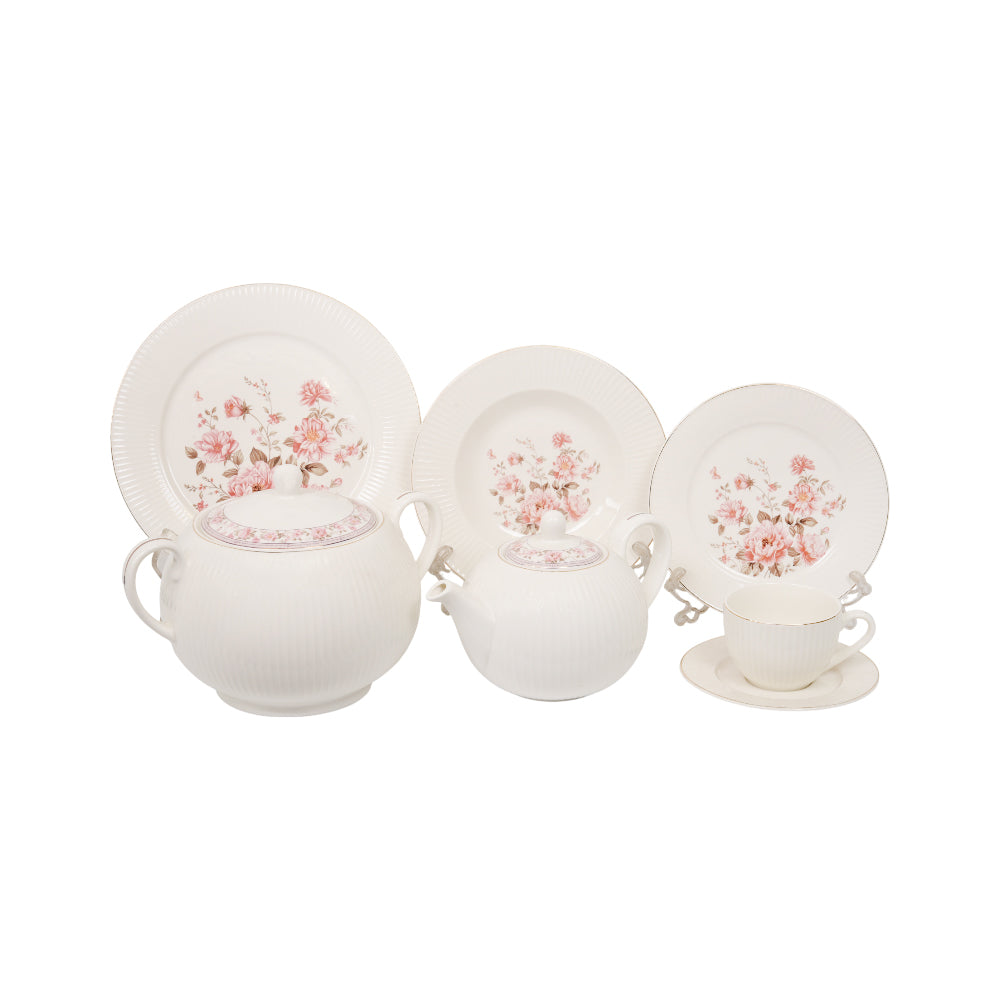 DINNER SET 61PC ROYAL BISTRO IR QRD25053-8