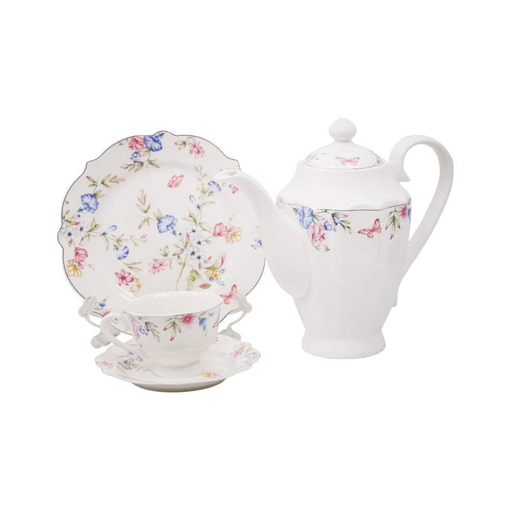 TEA SET 24PC ROYAL BISTRO IR QRD25054-5