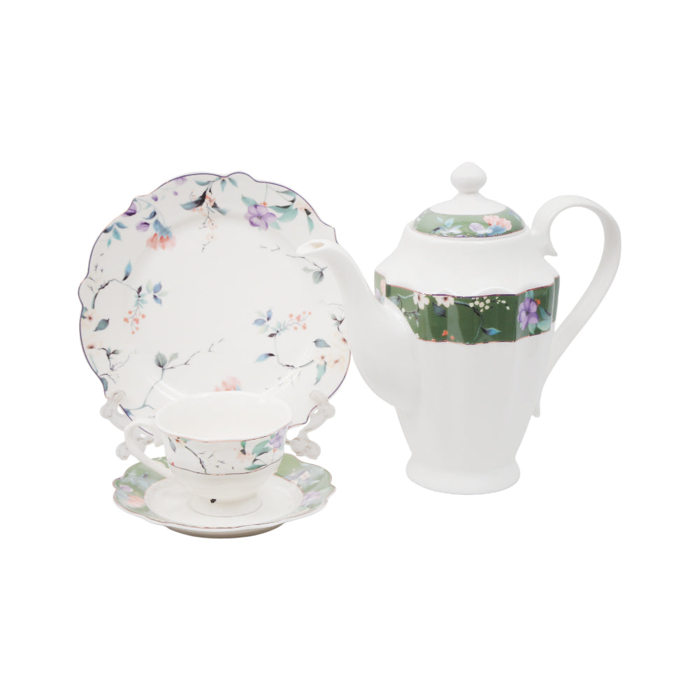 TEA SET 24PC ROYAL BISTRO IR QRD25054-6