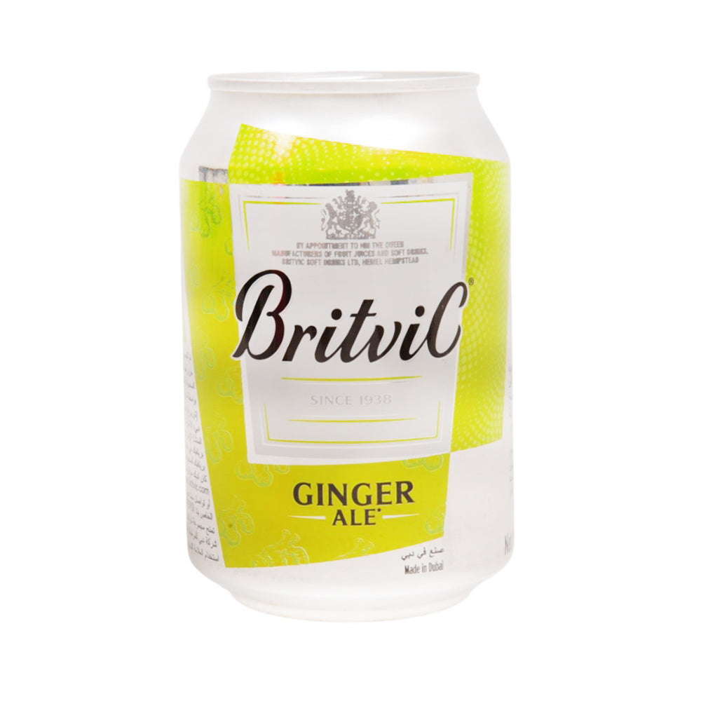 BRITVIC GINGER ALE TIN 300ML