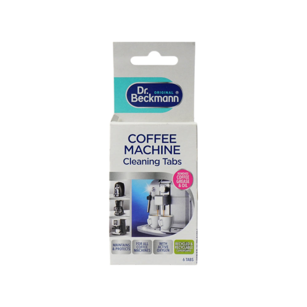 DR BECKMANN CLEANING TAB COFFEE MACHINE 6 TAB 1.6 GM